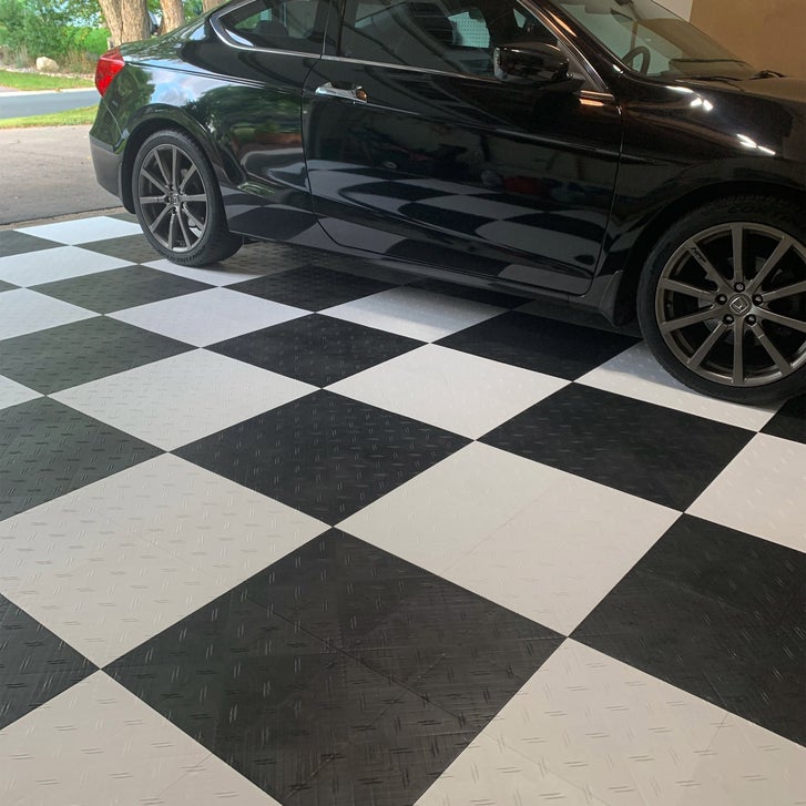 MotoFloor Modular Garage Flooring Tiles 48 square feet per Box 1' x 1' Tiles - image 26