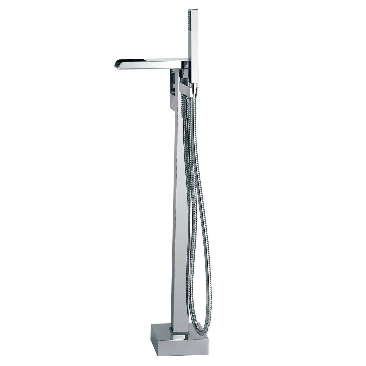 OVE Decors Infinity Freestanding Waterfall Spout Bathtub Faucet