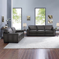 Luca 2-piece Top Grain Leather Set - Sofa, Loveseat