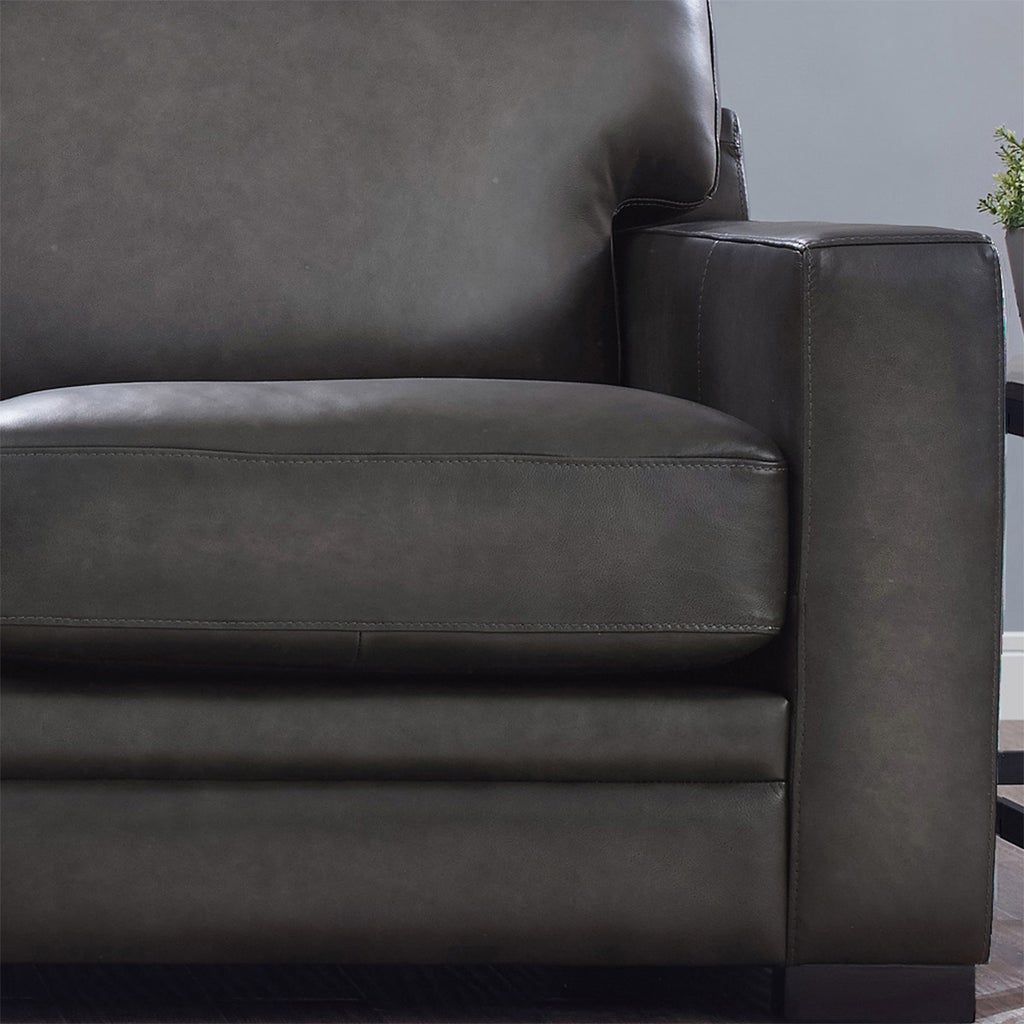 Luca 2-piece Top Grain Leather Set - Sofa, Loveseat