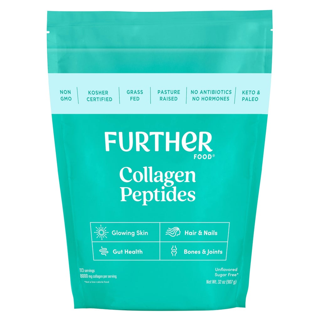 Further Food Grass-Fed Collagen Peptides Powder, Unflavored, 32.0 oz, 113 Servings - product image