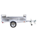 DK2 by Marlon 4.5 ft. x 7.5 ft. Single Axle Galvanized Multi-Utility Steel Trailer Kit - image 1