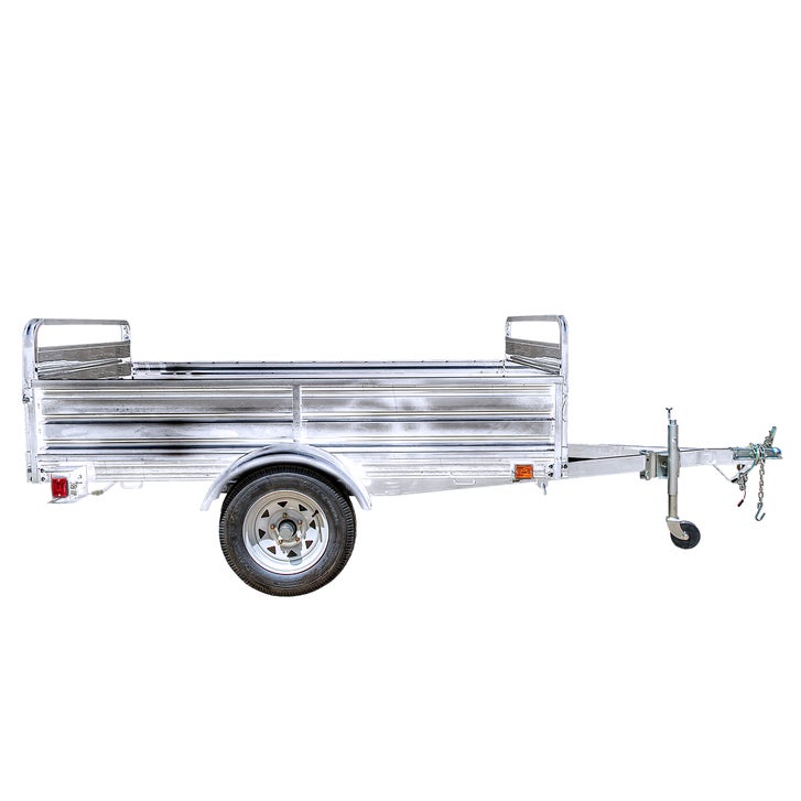 DK2 by Marlon 4.5 ft. x 7.5 ft. Single Axle Galvanized Multi-Utility Steel Trailer Kit - image 1