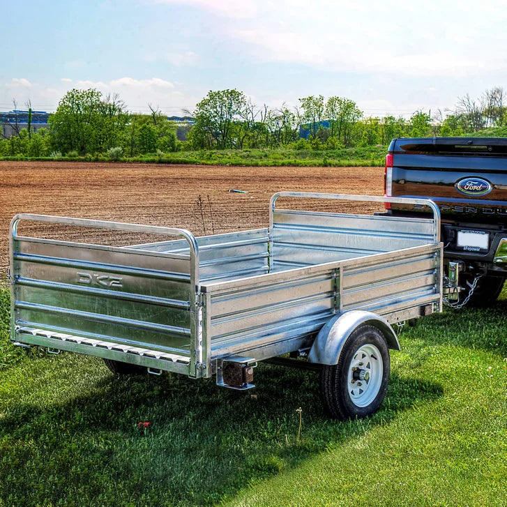 DK2 by Marlon 4.5 ft. x 7.5 ft. Single Axle Galvanized Multi-Utility Steel Trailer Kit - image 7