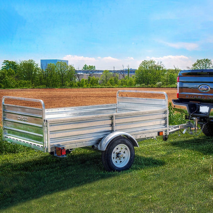 DK2 by Marlon 4.5 ft. x 7.5 ft. Single Axle Galvanized Multi-Utility Steel Trailer Kit - image 8