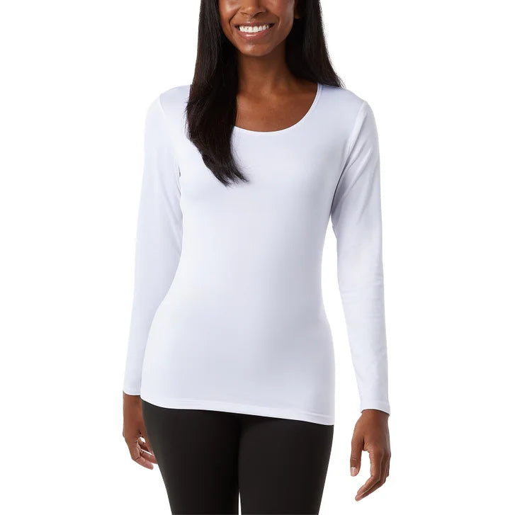 32 Degrees Women's Heat Tee, 2-pack