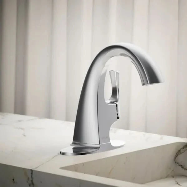 Kohler transitional single hole bathroom faucet