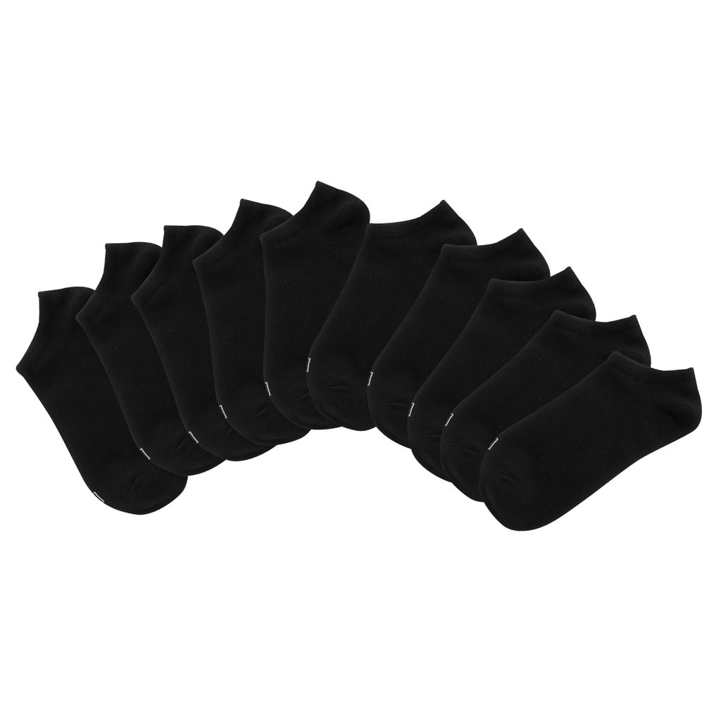 [color:black] K Bell Women's No Show Sock, 20 pair - Black - image 4