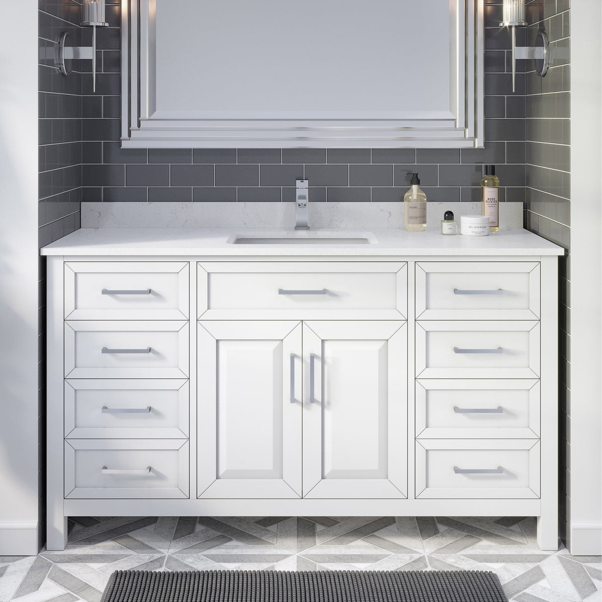 Thomson Bath Vanity by Studio Bathe in White