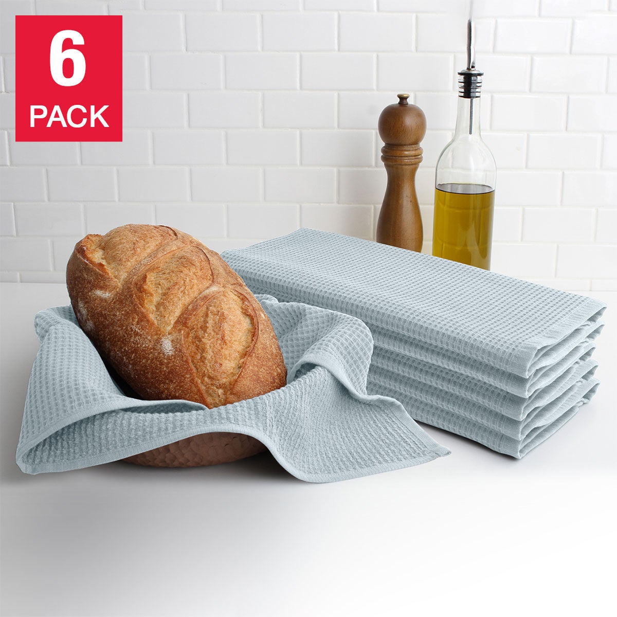 Turkish Kitchen Towels, 6-piece Set