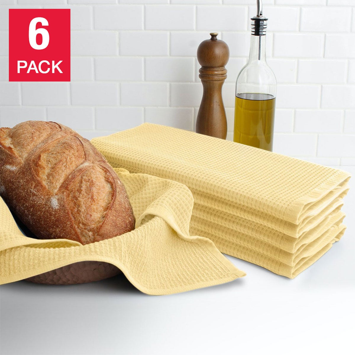 Turkish Kitchen Towels, 6-piece Set