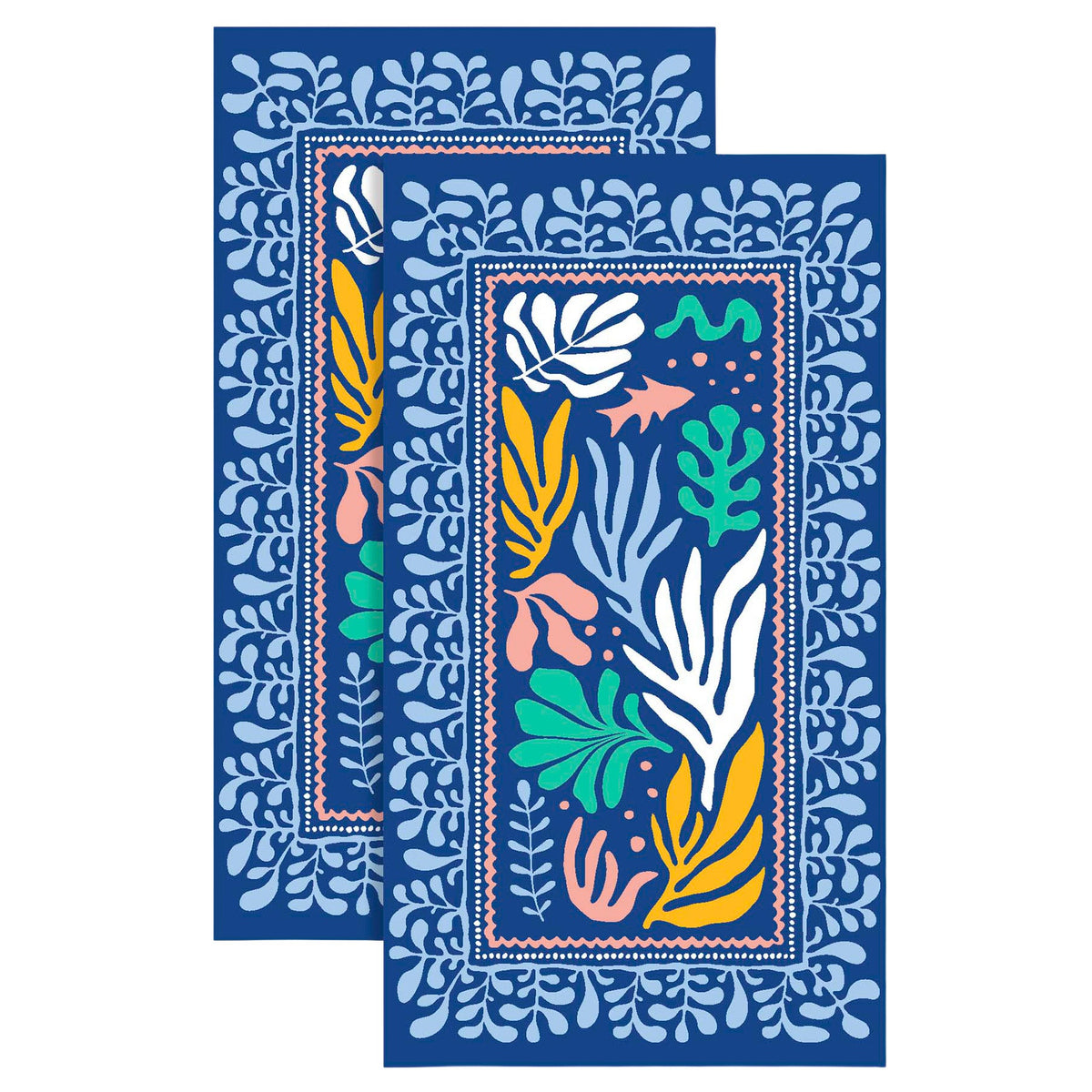 Harbor Bay Beach Towels, 2-pack