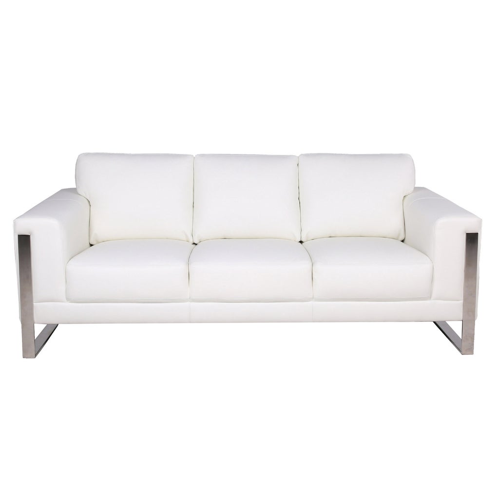 Amiens 2-piece Top Grain Leather Set - Sofa and Chair