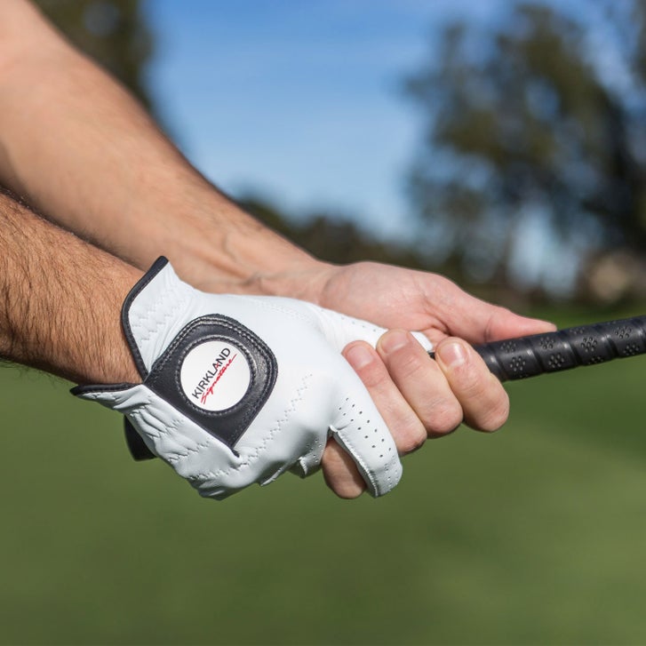 Kirkland Signature Leather Golf Glove Left Handed, 4-pack - image 6
