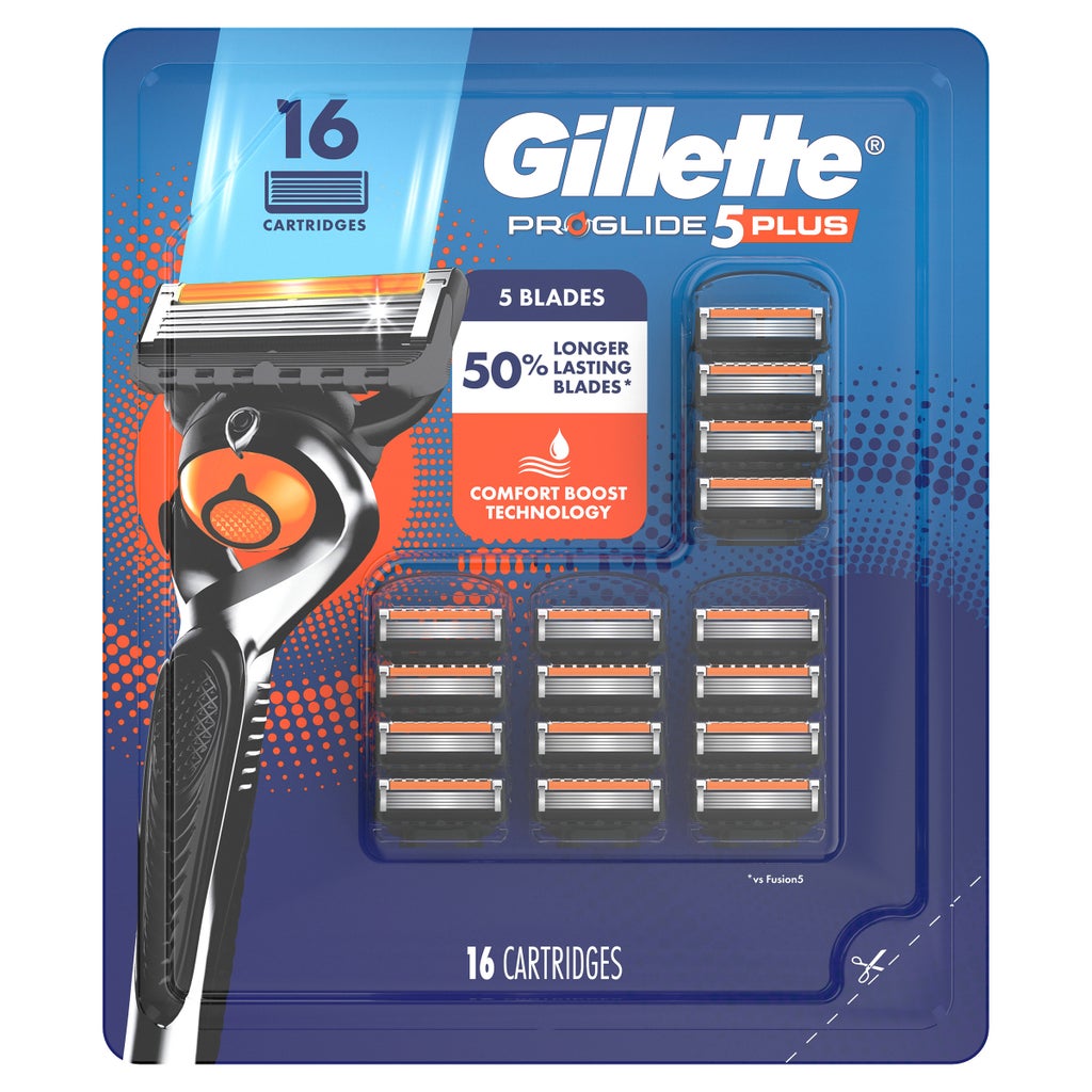 Gillette Proglide Plus Razor Cartridge Refills, 16-count - product image