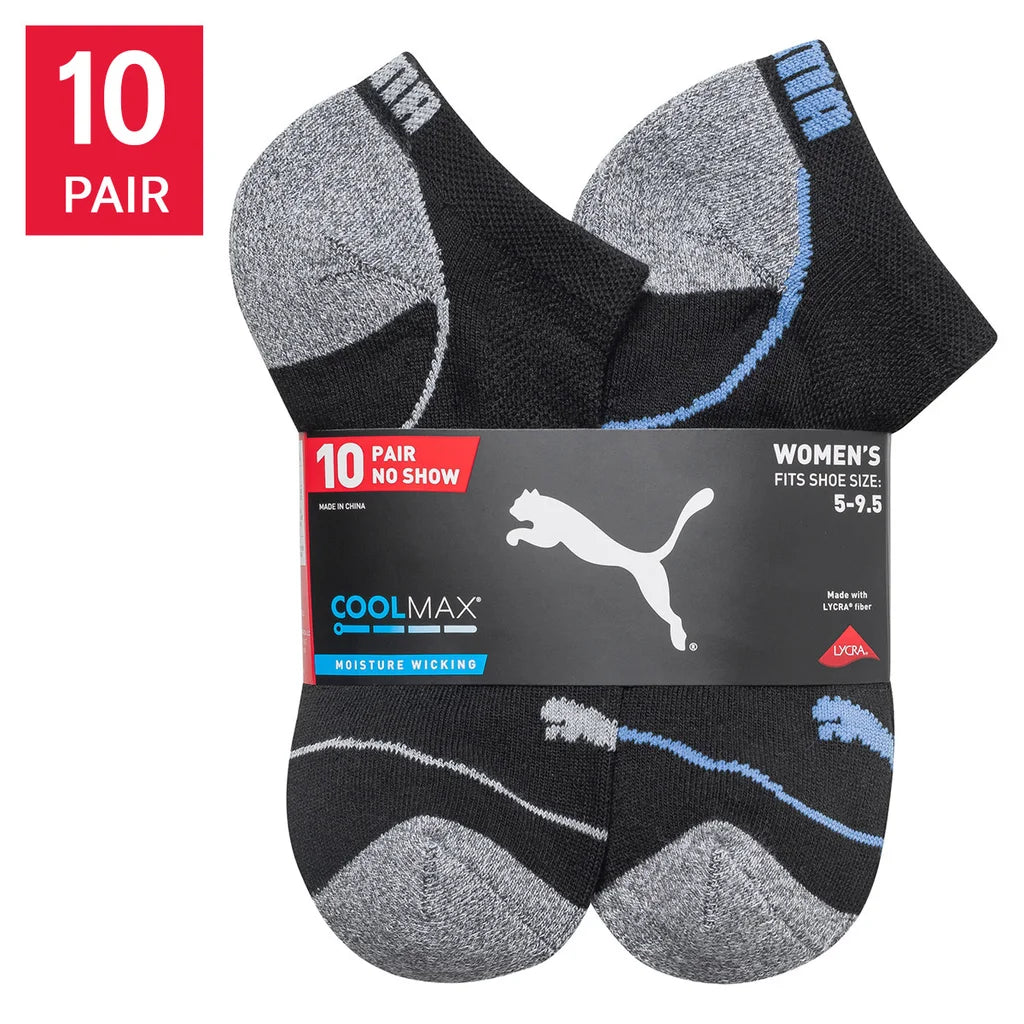PUMA Women's No Show Sock, 10-pair - image 3