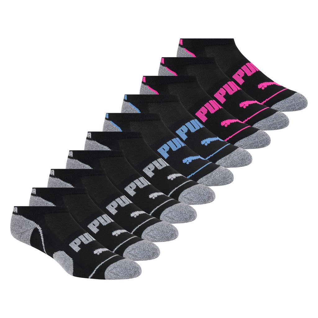 [color:black] PUMA Women's No Show Sock, 10-pair - Black - image 2