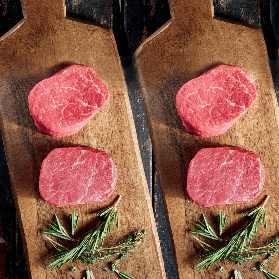 Kansas City Steak Co. USDA Choice Filet Mignon Steaks 12 oz. Each (Available in 4, 8, or 12 Packs)