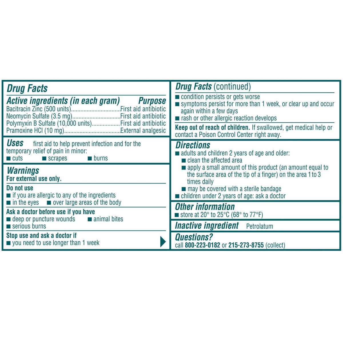 Neosporin + Pain Relief Dual Action Topical Antibiotic Ointment, 3 ct - image 2