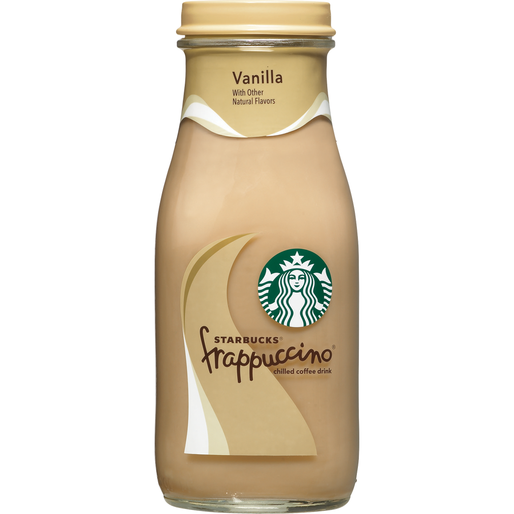 Starbucks Frappuccino Chilled Coffee Drink, Vanilla, 9.5 fl oz, 15 ct