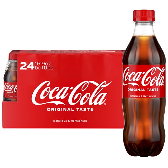 Coca-Cola Original Taste, 16.9 fl oz, 24 ct