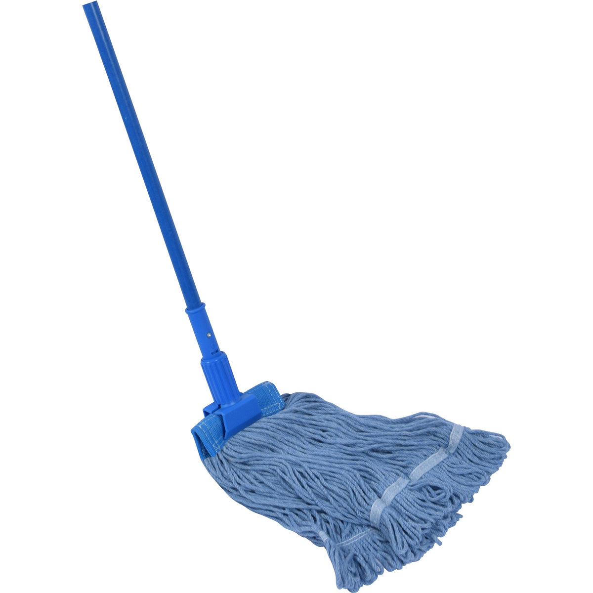 Premier Cotton Wet Mop Kit, Looped End, Blue