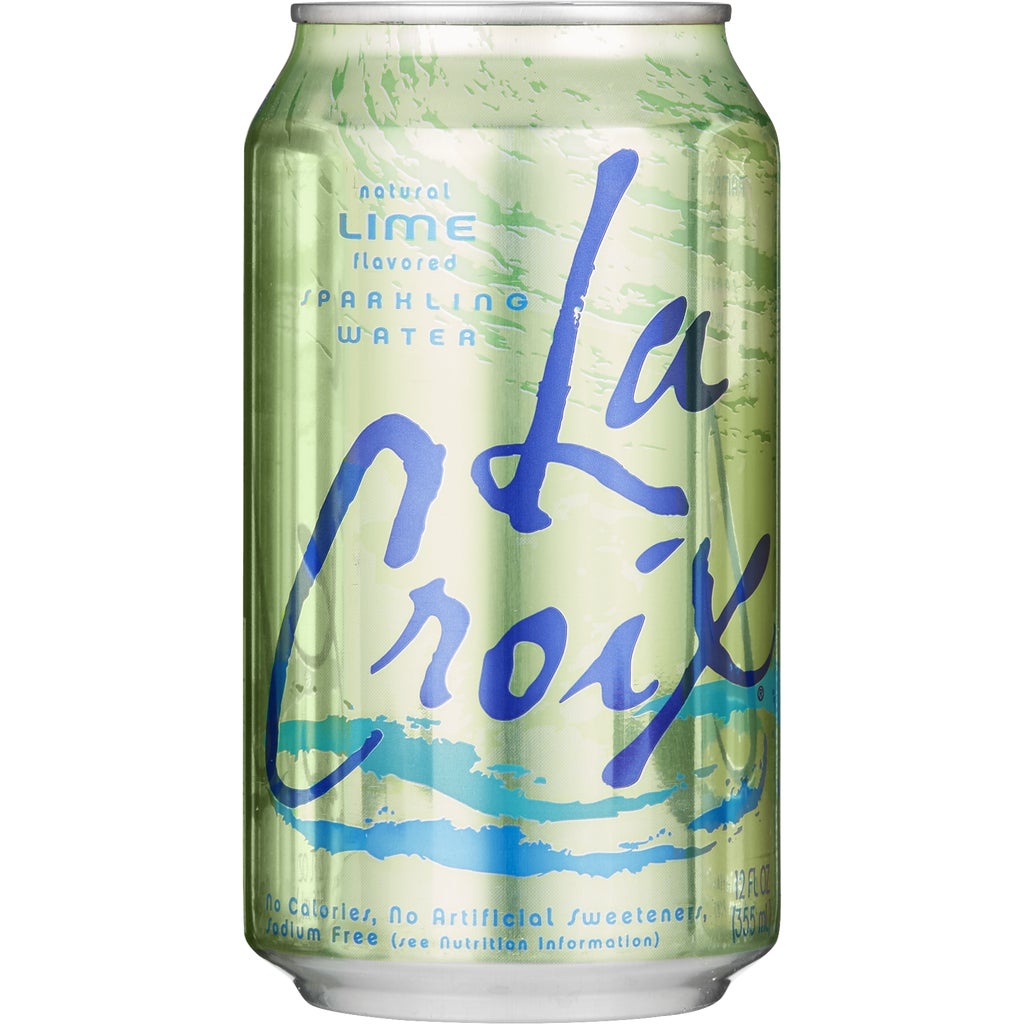LaCroix Sparkling Water, Lime, 12 fl oz, 24 ct