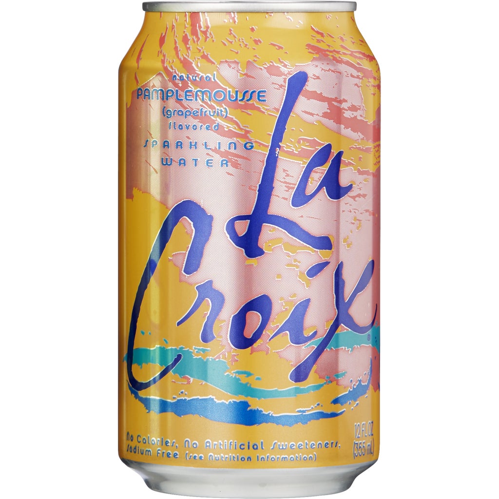LaCroix Sparkling Water, Grapefruit, 12 fl oz, 24 ct
