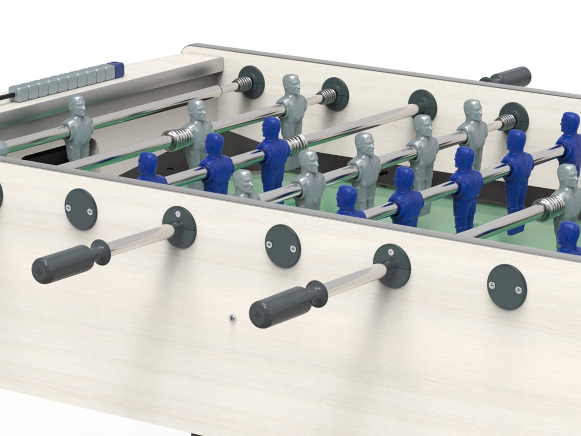 KETTLER Milano Outdoor Foosball Table with Cover, 5 Cork and 5 Resin Balls - image 13