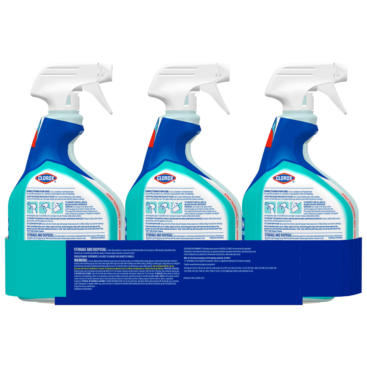 Clorox Bathroom Foamer with Bleach, OceanMist, 30 oz, 3 ct - image 2