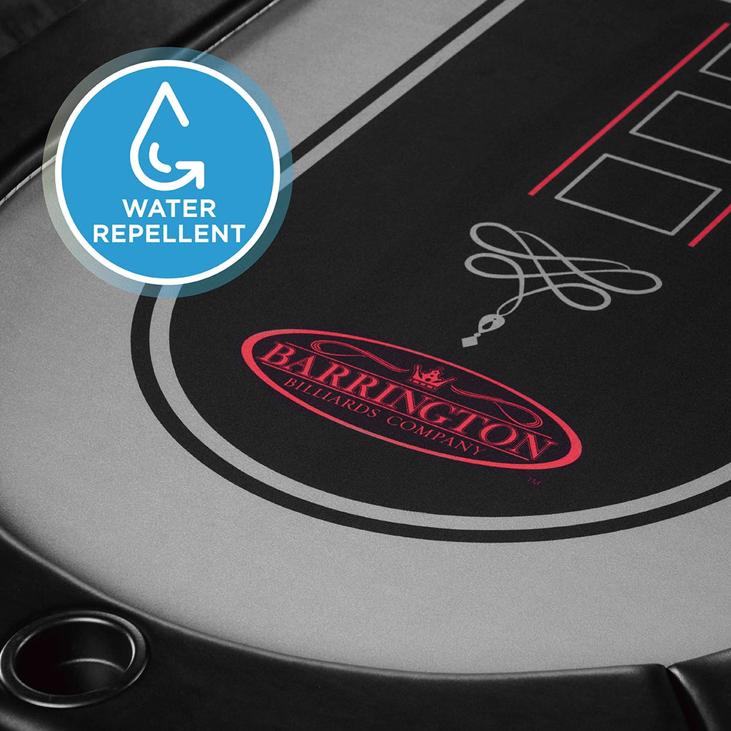 Barrington 10-player Poker Table with LED Lights - image 33