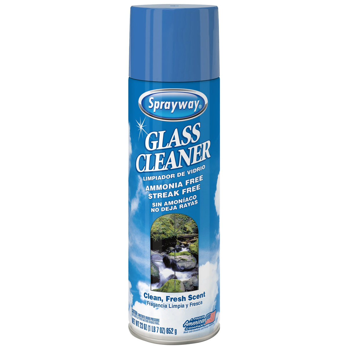 Sprayway Glass Cleaner, 23 fl oz, 4 ct