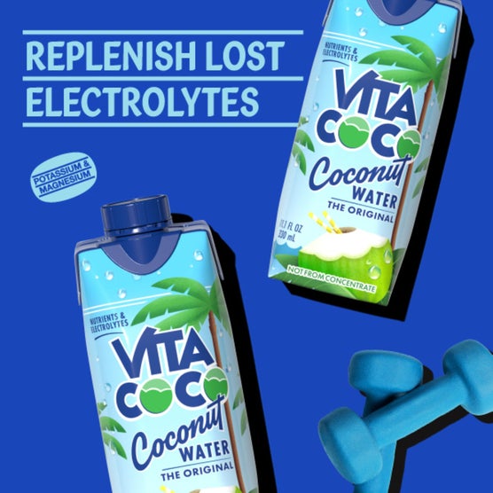 Vita Coco Coconut Water, Original, 11.1 fl oz, 18 ct