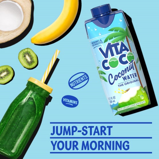 Vita Coco Coconut Water, Original, 11.1 fl oz, 18 ct