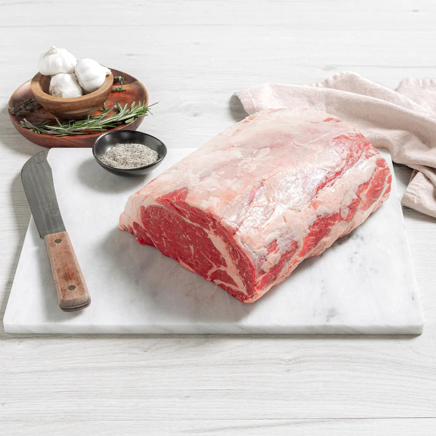 Rastelli’s Choice Boneless Black Angus Prime Rib Roast, 1 Total Pack, 7 Lbs. Total