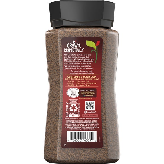 NESCAFÉ Taster's Choice Instant Coffee, House Blend, Light Roast, 14 oz
