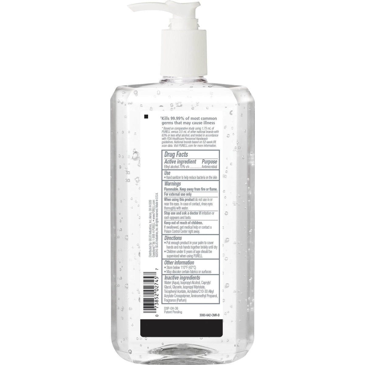PURELL Advanced Hand Sanitizer Refreshing Gel, 33.8 fl oz - image 2