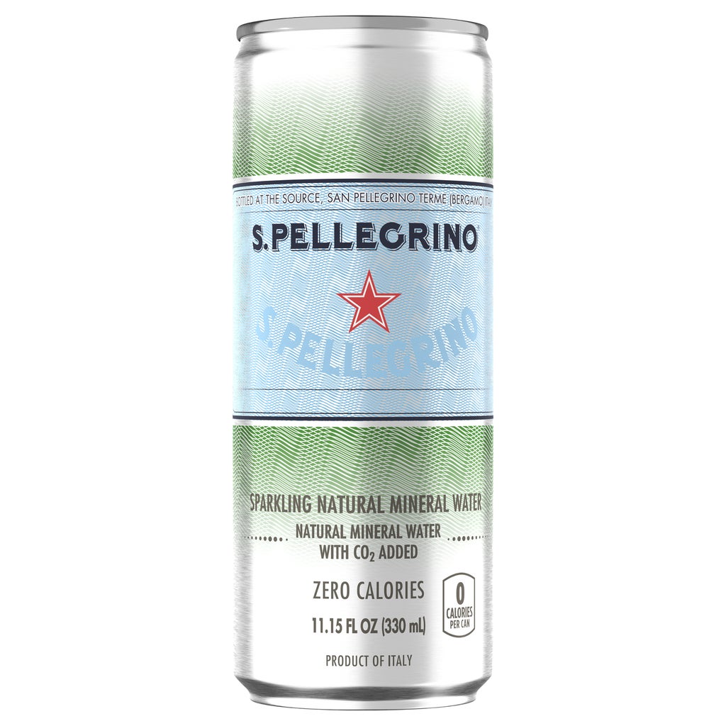 S.Pellegrino Sparkling Natural Mineral Water, 11.15 fl oz, 24 ct