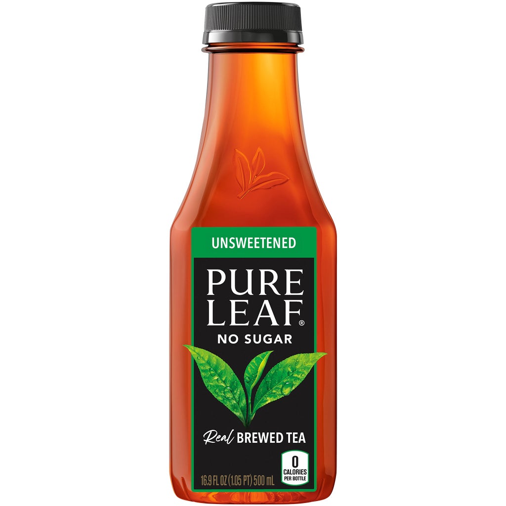 Pure Leaf Real Brewed Black Tea, Unsweetened,16.9 fl oz, 18 ct
