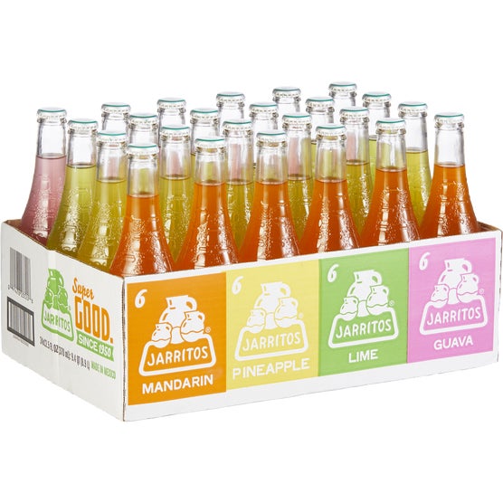 Jarritos Soda, Variety Pack, 12.5 fl oz, 24 ct