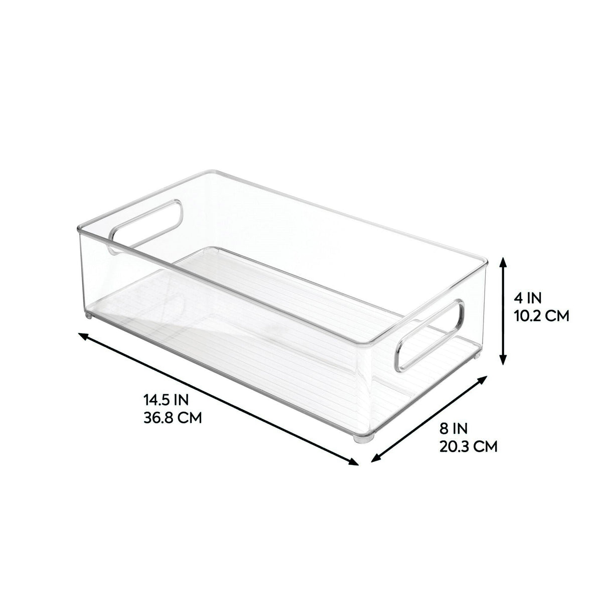 iDESIGN Kitchen Bins, 4-piece Set