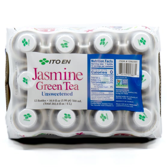 ITO EN Jasmine Green Tea, Unsweetened, 16.9 fl oz, 12 ct