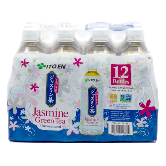 ITO EN Jasmine Green Tea, Unsweetened, 16.9 fl oz, 12 ct