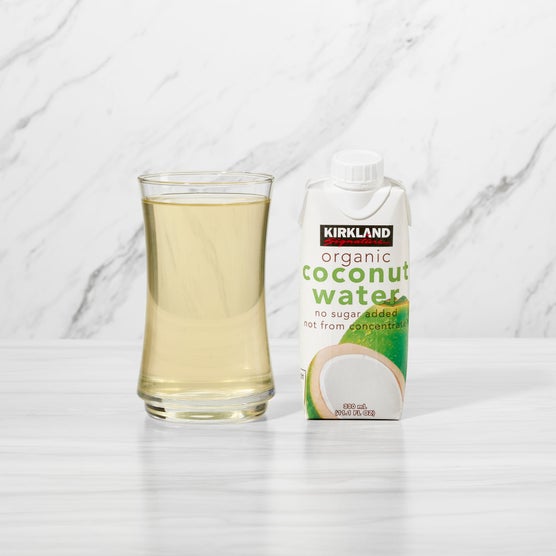 Kirkland Signature Organic Coconut Water, 11.1 fl oz, 12 ct