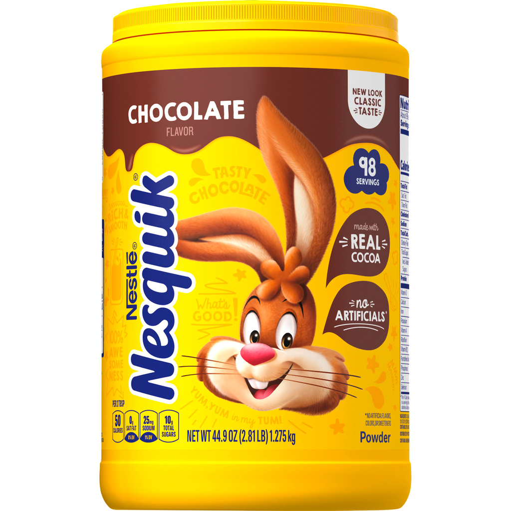 Nesquik Drink Mix, Chocolate, 44.9 oz
