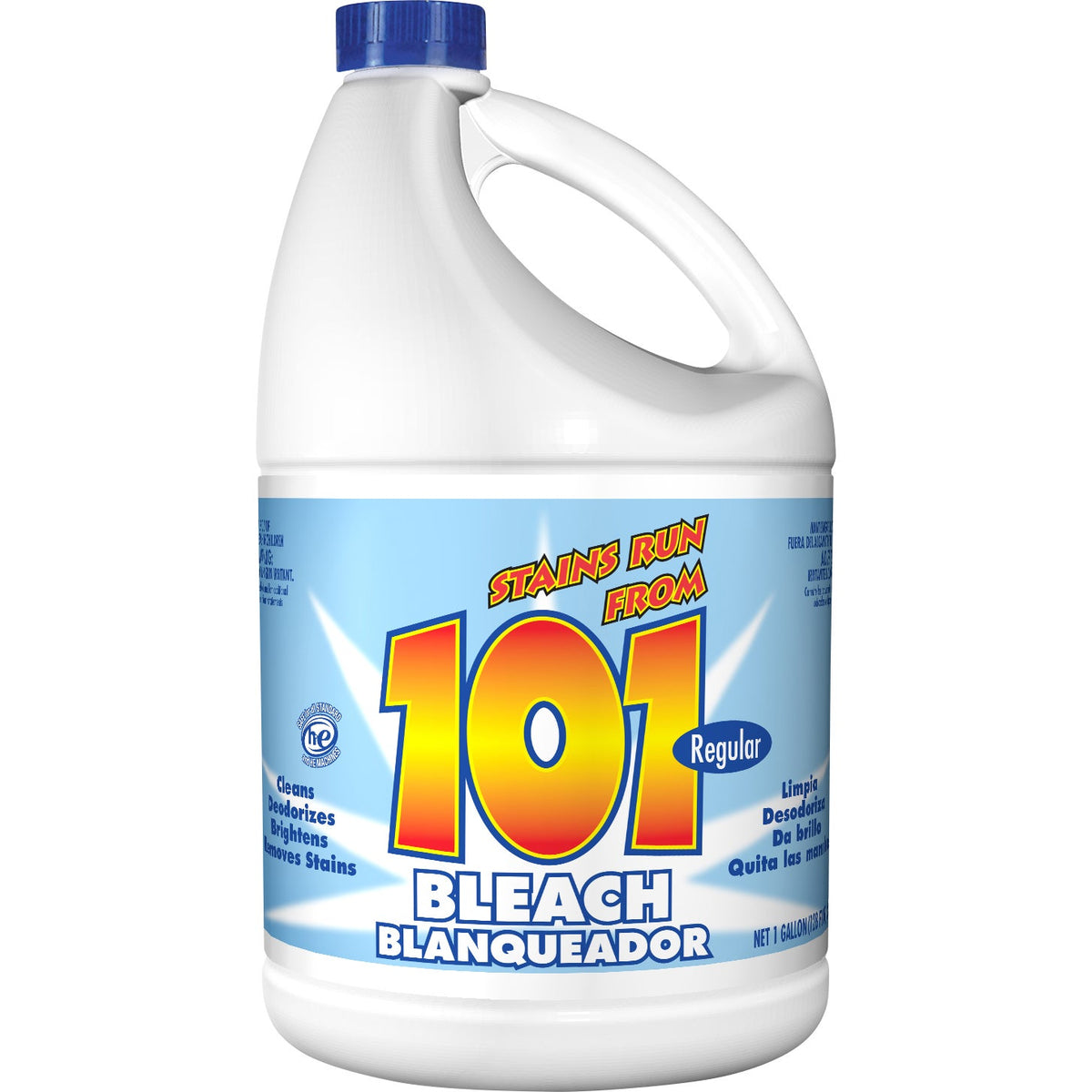 Austin's 101 Bleach, Regular Strength, 1 Gallon, 6 ct