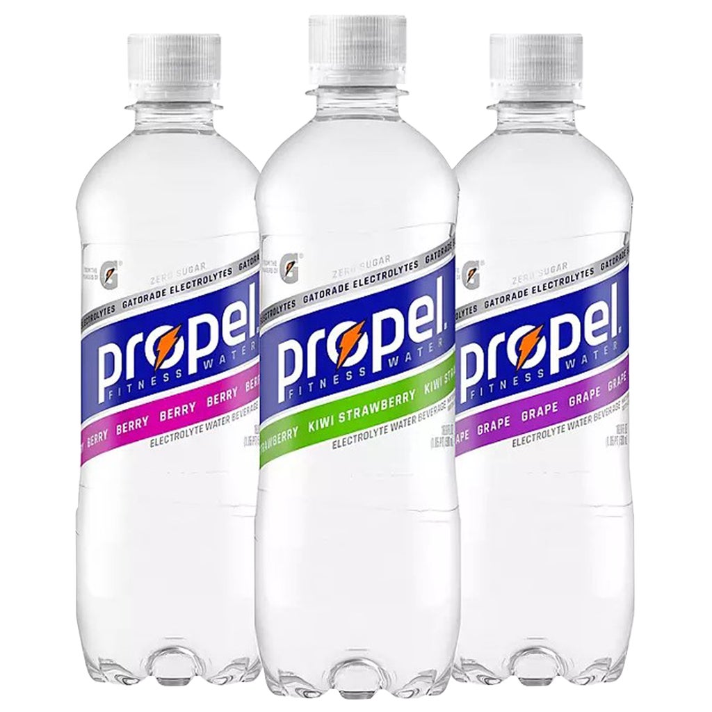 Propel Electrolyte Water Beverage, Variety Pack, 16.9 fl oz, 24 ct