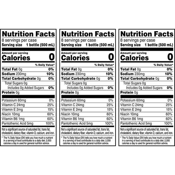 Propel Electrolyte Water Beverage, Variety Pack, 16.9 fl oz, 24 ct