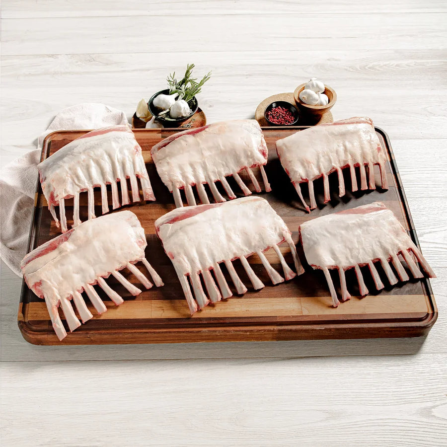 Rastelli's Grass Fed Frenched Lamb Racks, 24 oz, 6-pack, 9 lbs