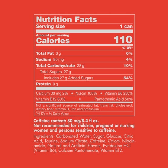 Red Bull Red Edition Energy Drink, Watermelon, 8.4 fl oz, 24 ct